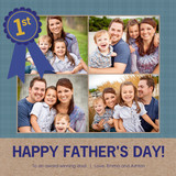 Father's Day Cards - Blue Ribbon Dad