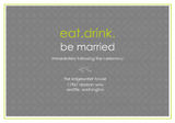 Reception Cards - Textured Squares
