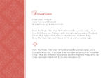 Directions Cards - Royal Floral Motif