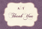 Vintage Plaque Thank You