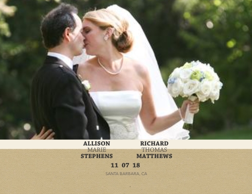 Vintage/Modern Wedding