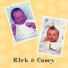 Rick and Casey - Baby Photo Book