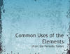 Common Uses of Elements of the Periodic Table - Photo Book