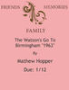 The Watsons Go To Birmingham "1963" - Stories Photo Book