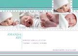 Photo Birth Announcements - Dotty Filmstrip