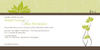 Lotus Leaves - Wedding Flat Card