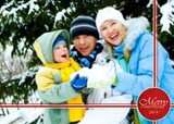 Christmas Cards - Merry Medallion