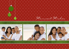 Christmas Cards - Red Wishes