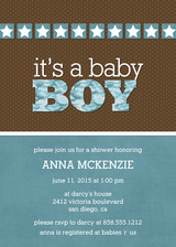 Boys Baby Shower Invitations - Baby Boy