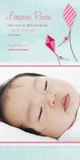 Photo Birth Announcements - Fly a Kite