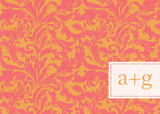 Wedding Invitations - Bright Damask