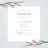 Girls Baby Shower Invitations - Shower Blossoms