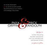 Wedding Invitations - Modern Block