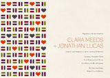 Wedding Invitations - Modern Pattern