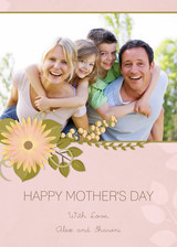 Mother's Day Cards - Pink Garden