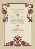 Wedding Invitations - Delicate Lotus