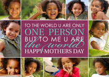 Mother's Day Cards - Mothers Day Collage