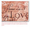 How Do I Love Thee? - Photo Book