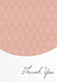 Baby Shower Thank You - Pregnant Silhouette