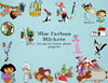 Cartoon Stickers - Travel Photo Book