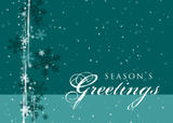 Christmas Cards - Teal Greetings