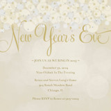 Holiday Party Invitations - New Year's Bubbles