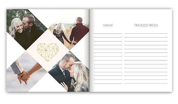 Personalized Wedding Guest Books And Photo Als Mixbook